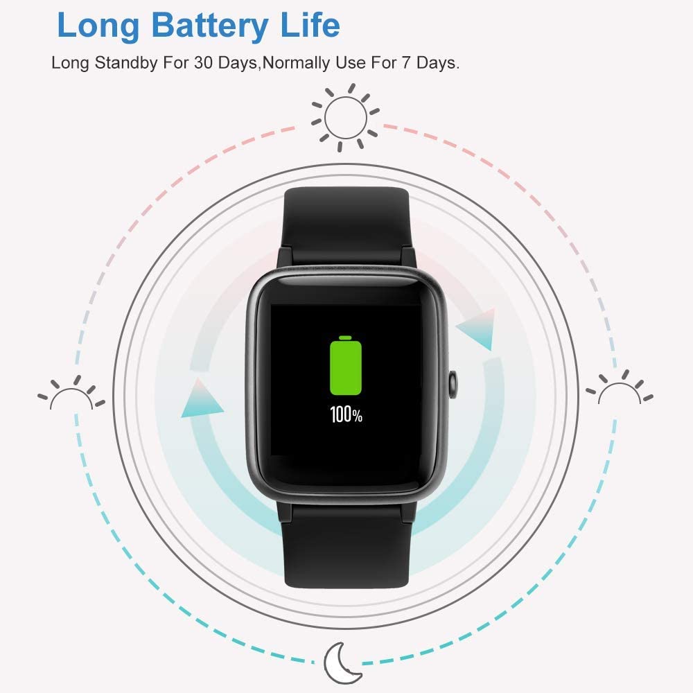 The Willful Smart Watch promises a long battery life - even when you use it all day.